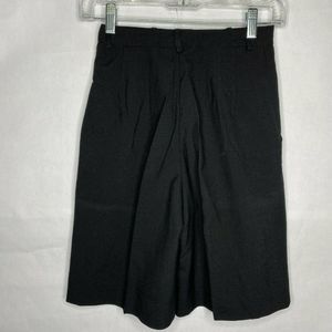Murphy and Hartelius Black Bermuda Shorts Vintage